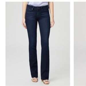 Paige denim Manhattan boot cut jeans